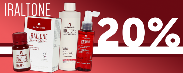 Promoción: IRALTONE | 20% de Descuento en todos sus productos