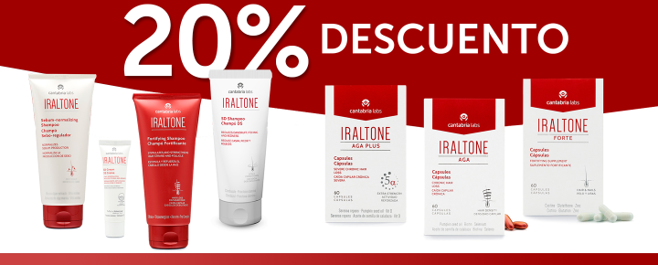 Promoción: IRALTONE | 20% de Descuento en todos sus productos