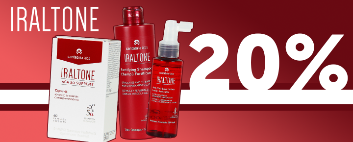 Promoción: IRALTONE | 20% Descuento en todos sus productos