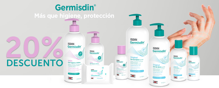 Promoción: ISDIN Germisdin | Toda la gama Germisdin con 20% de descuento