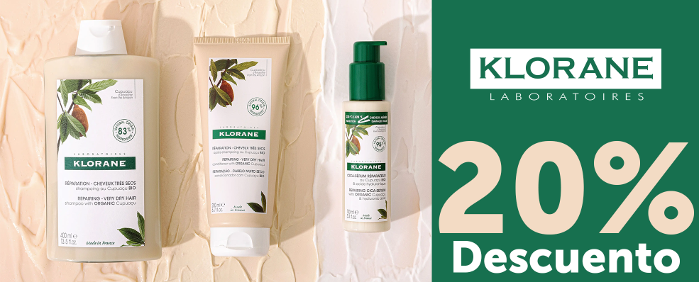 KLORANE | 20% de Descuento en todo Klorane