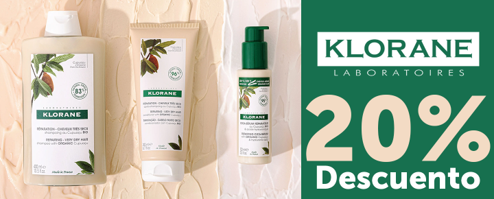 Promoción: KLORANE | 20% de Descuento en todo Klorane