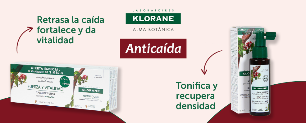 KLORANE Capilar | -8€ en Serum y Triplo Cápsulas