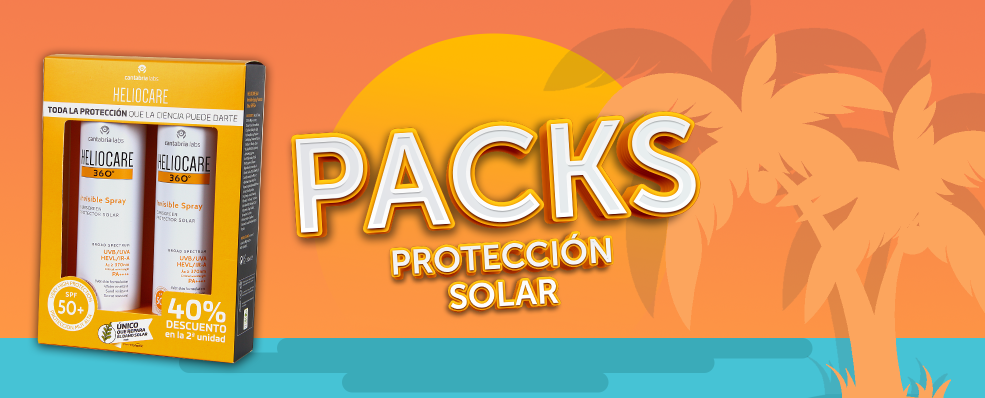 Los mejores PACKS Descuento de protección solar