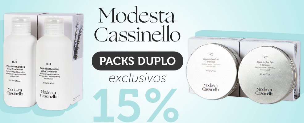 Modesta Cassinello | PACKS Duplo Ahorro