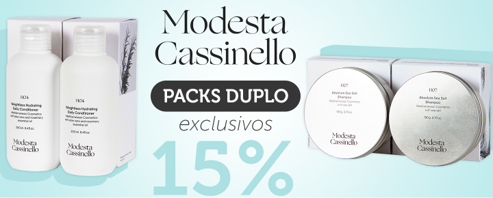 Promoción: Modesta Cassinello | PACKS Duplo Ahorro