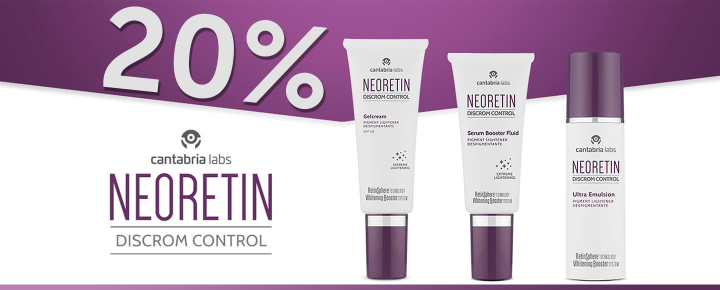 Promoción: NEORETIN | 20% de Descuento en todo Neoretin