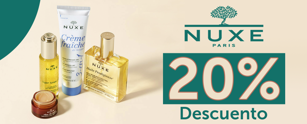 NUXE | 20% de Descuento en todos los productos NUXE