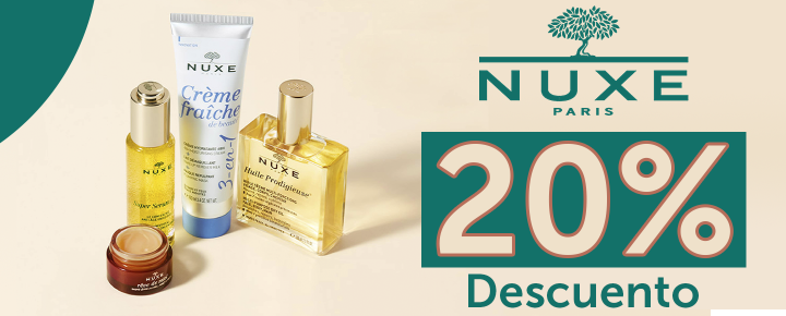 Promoción: NUXE | 20% de Descuento hasta el domingo