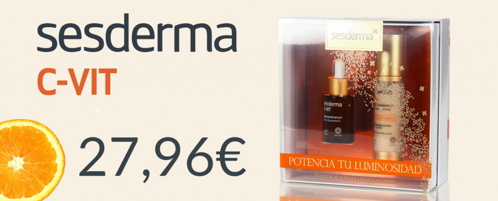 Pack Promocional Sesderma C-Vit Liposomal Serum + C-vit Cremagel revitalizante