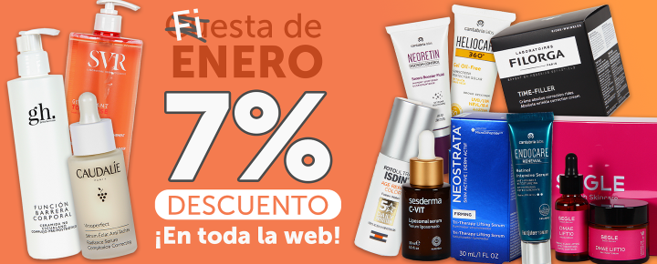 Promoción: Rebajas de Farmacia Jiménez, ¡llega la fiesta de enero!