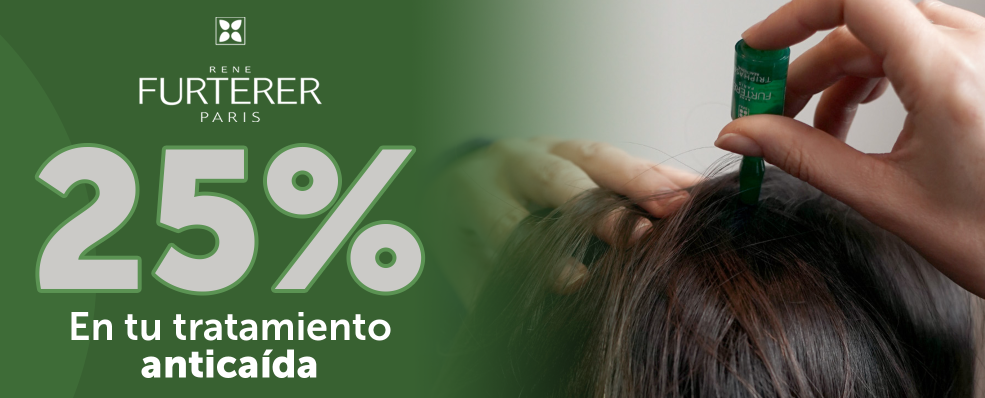 Rene Furterer | 25% de Descuento en Anticaída