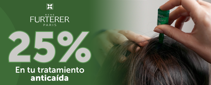 Promoción: Rene Furterer | 25% de Descuento en Anticaída