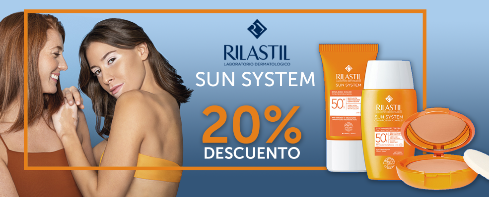 Rilastil | 20% en toda la protección solar Sun System