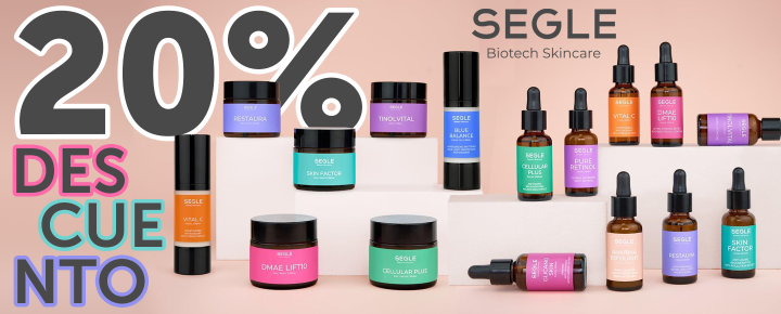 Promoción: SEGLE | 20% de Descuento en todos sus productos