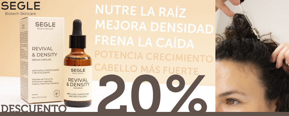 SEGLE | 20% Descuento en serum anticaída