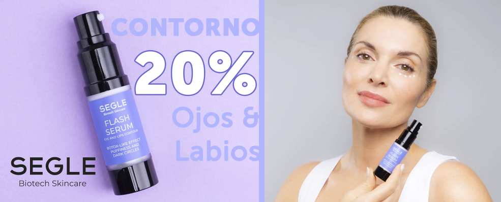 SEGLE | 20% en Flash Serum Contorno de ojos y labios