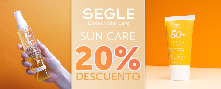 Promoción: SEGLE | 20% en toda la protección solar Segle