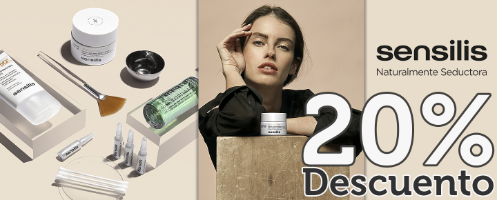 Promoción: Sensilis | 20% de Descuento solo 7 días