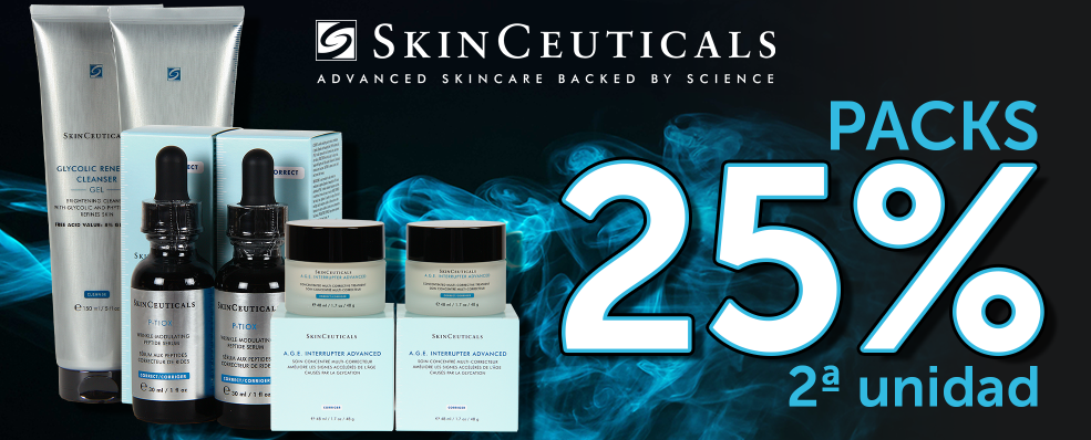 SkinCeuticals | Packs 25% Descuento 2ª Unidad