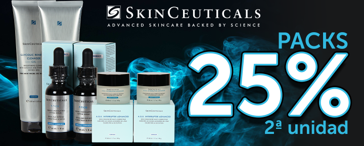 Promoción: SkinCeuticals | Packs 25% Descuento 2ª Unidad