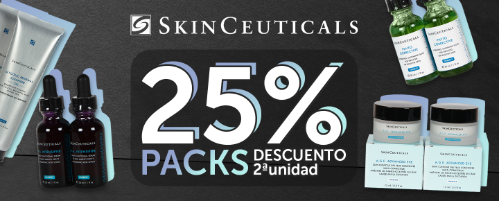 Promoción: SkinCeuticals | Packs 25% Descuento 2ª Unidad