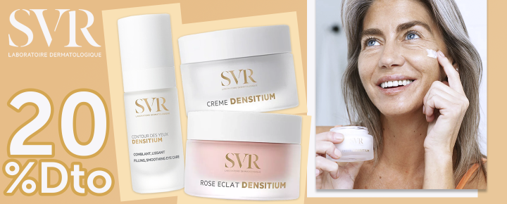 Promoción: SVR | 20% en Densitium gama antiaging intensiva