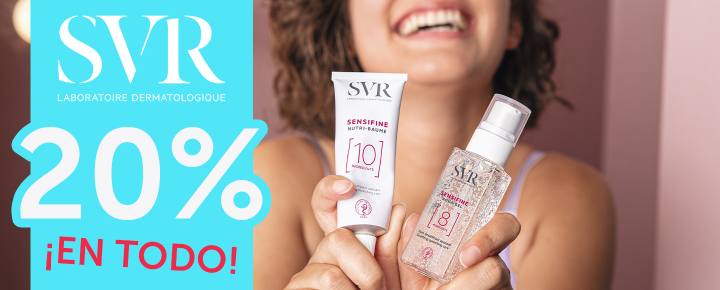 Promoción: SVR | 20% en todos sus productos durante 7 días