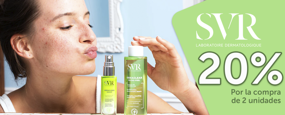 SVR | 20%de Descuento en SVR Sebiaclear
