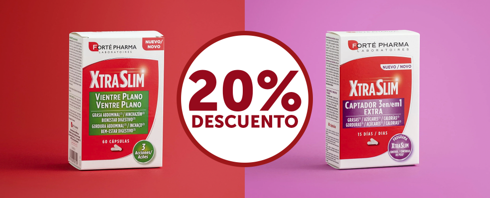 XTRASLIM | 20% de Descuento todo XtraSlim